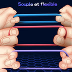 Candy Colours 3 Different Sizes Reusable Silicone Penis Ring