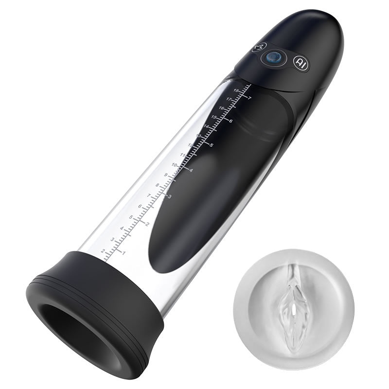 BathFun - Professional Penis Pump Powerful Vacuum Fully Waterproof Intelligent Training Function