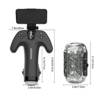 Toyshcool Hands-Free Male Masturbator with Adjustable Stroke & Sleeve Tightness