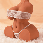 Daniela - Realistic Butt Latina Sex Torso Toy – Valentina Morena Soft Latex Breast & Hip Design