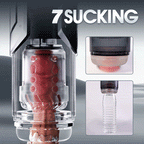 Queen Kendal 7 Vacuum Sucking for Oral Sex LCD Display Masturbator