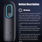 Fully Automatic Male Masturbator & Penis Enlargement Pump: 6 Modes, Featuring Thrusting, Suction, and Heating Functions